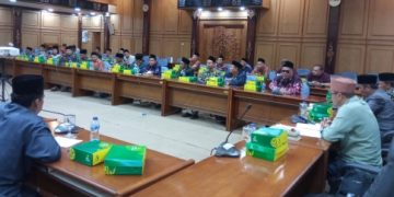 FKS Swasta Datangi DPRD Sidoarjo, Curhat Rencana Berdirinya MAN Di Tulangan