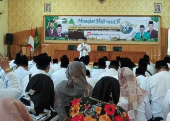 Gelar Munajat Haji, Kemenag Sidoarjo Doakan Jamaah Haji dalam Keadaan Sehat
