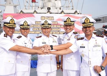 Empat Jabatan Komandan KRI Satkor Koarmada II Resmi Berganti
