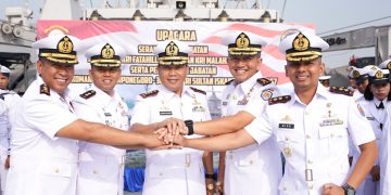 Empat Jabatan Komandan KRI Satkor Koarmada II Resmi Berganti