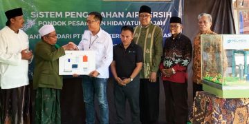 Berkolaborasi Sediakan Air Bersih untuk Ponpes