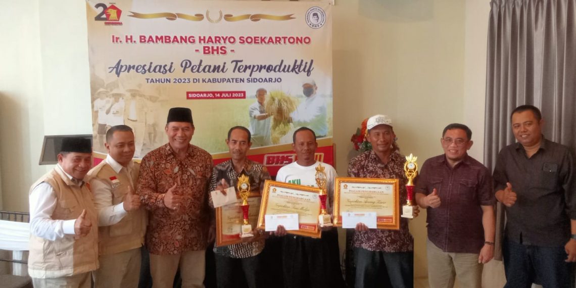 Bambang Haryo Apresiasi Gapoktan Sidoarjo Terproduktif 2023