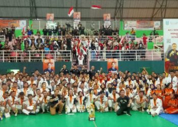 Sidoarjo Jadi Juara Umum Tarung Drajat BHS Cup II 2023
