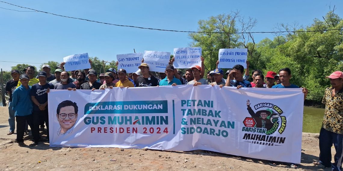 Nelayan Sidoarjo Dukung Muhaimin Maju Capres