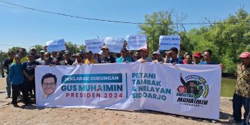 Nelayan Sidoarjo Dukung Muhaimin Maju Capres