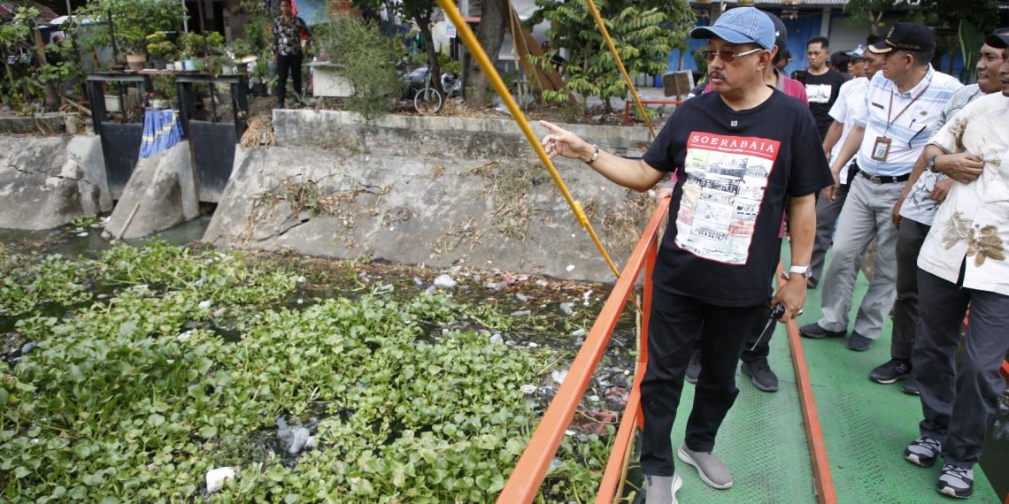 Kebersihan Sungai, Wawali Armuji Sebut Perlu Kolaborasi dengan Segenap Elemen Masyarakat