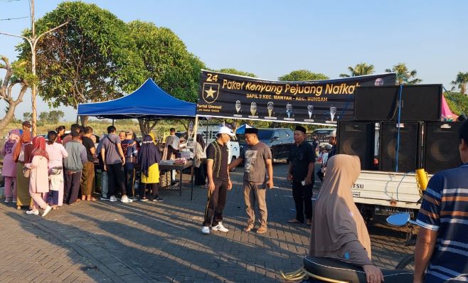 Ingin Dekat Masyarakat, Bacaleg Dapil 9 Partai Ummat Siapkan Ratusan Paket Makan Super Murah