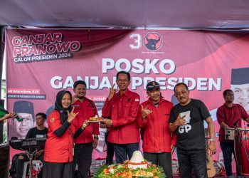 PDIP Surabaya Dirikan Posko Ganjar Presiden, Arjuna: Tampung Aspirasi Masyarakat