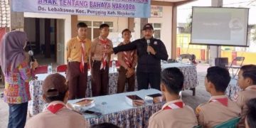 Siswa Baru SMKN 1 Pungging Dibekali Pengetahuan tentang Bahaya Narkoba