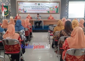 DWP Kemenag Sidoarjo Implementasikan Moderasi Beragama