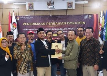 Kecuali PSI, Perbaikan Dokumen Bacaleg 15  Partai di Gresik Dinyatakan Lengkap