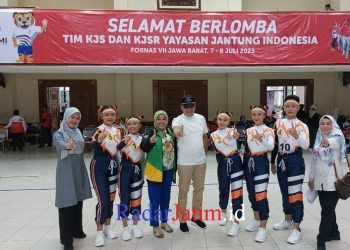 Klub Jantung Remaja Sidoarjo Raih Medali Emas di Fornas ke VII 2023