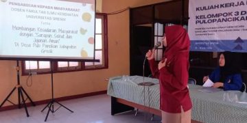 Mahasiswa dan Dosen Universitas Gresik Ajarkan Sarapan Sehat dan Jajanan Aman