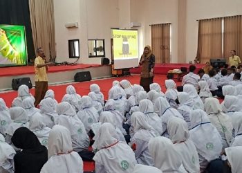 MPLS SMP YPM 1 Taman Ditutup Dengan Ikrar Anti Bullying