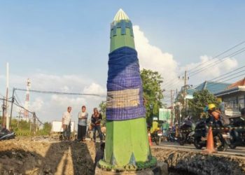 Tugu Manyar-Gresik, Simbol Kemerdekaan Indonesia yang Kini Berpindah Lokasi