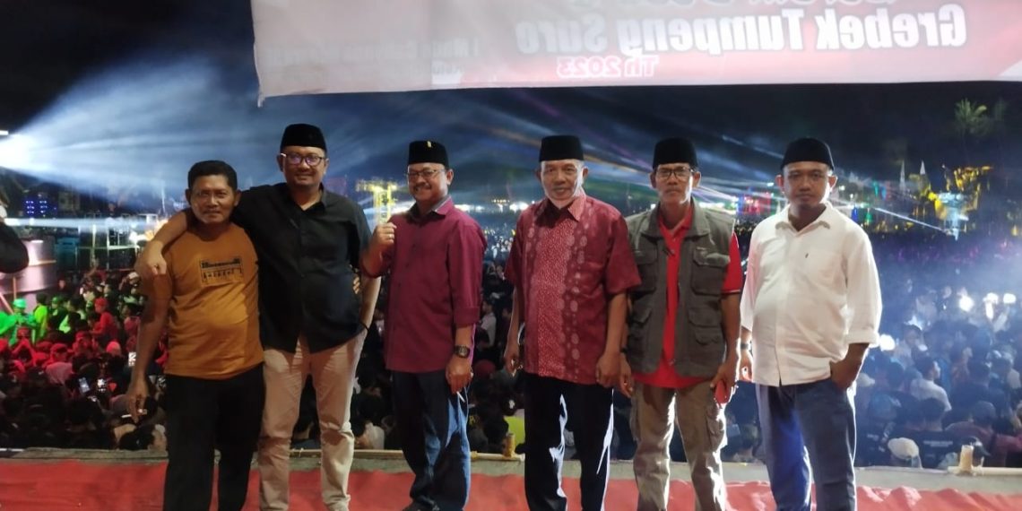 Acara Bersih Desa Dibuka Ketua Komisi I dan Ketua DPRD Banyuwangi, Batle Sound dan Kelap-kelip Lampu Jadi Sorotan