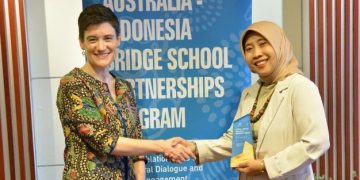 SD Al Muslim Jalin Kemitraan Sekolah BRIDGE Australia-Indonesia 2023.