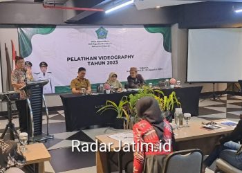 Disporapar Sidoarjo Beri Pelatihan Videography Pada Pemuda Kreatif