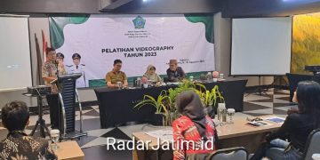 Disporapar Sidoarjo Beri Pelatihan Videography Pada Pemuda Kreatif