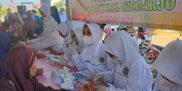 Wujud Kepedulian dan Pengabdian, Mahasiswa KKN Umaha Gelar Baksos  Kesehatan