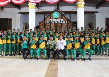 Tim Sepakbola Minta Doa Restu Bupati, Optimis Raih Emas Porprov Jatim VIII