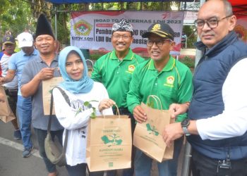 Road to Rakernas, LDII Jatim Bagikan 5.000 Bibit Tanaman