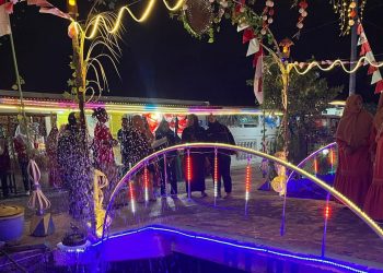 Tebel Penjor Festival Meriahkan Lomba Kebersihan HUT RI ke 78