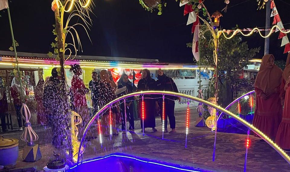 Tebel Penjor Festival Meriahkan Lomba Kebersihan HUT RI ke 78