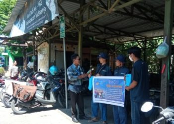 PT ISS Berikan 210 Paket Kesehatan Untuk Jukir