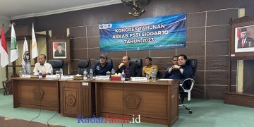 Askab PSSI Sidoarjo Diharapkan Berperan Terhadap Kemajuan Sepak Bola Jawa Timur