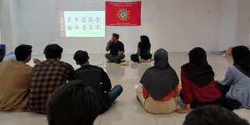 Perkuat Kualitas Kader, IMM Komisariat Teknokrat UMG Gelar Pelatihan Bidang