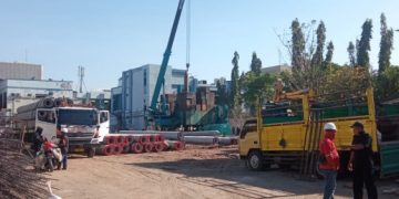 Sembilan Minggu Pembangunan GPT RSUD Sidoarjo Sudah Capai 11 Persen