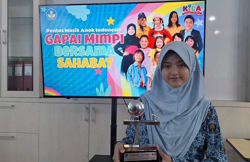 Kalahkan 5.000 Peserta, Shabiya Siswi Spemduta Juara 1 Lomba KILA Indonesia