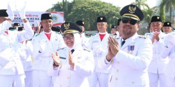Momen HUT ke-78 Kemerdekaan RI, Pemkab Gresik Lindungi Pekerja Rentan dan Siapkan Beasiswa Produktif kepada Mahasiswa