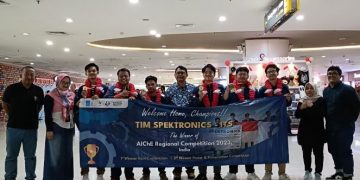 Tim Spektronics ITS Sukses Juarai Chem-E-Car Competition di India