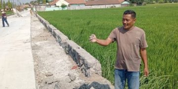 Sudah di Sidak Komisi C, TPT Betonisasi Jalan Mliriprowo Belum Ada Perbaikan