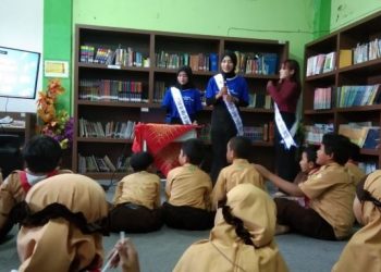 Di SDIT Insan Kamil, Putri Ekowisata Ajak Peduli Lingkungan