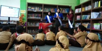 Di SDIT Insan Kamil, Putri Ekowisata Ajak Peduli Lingkungan