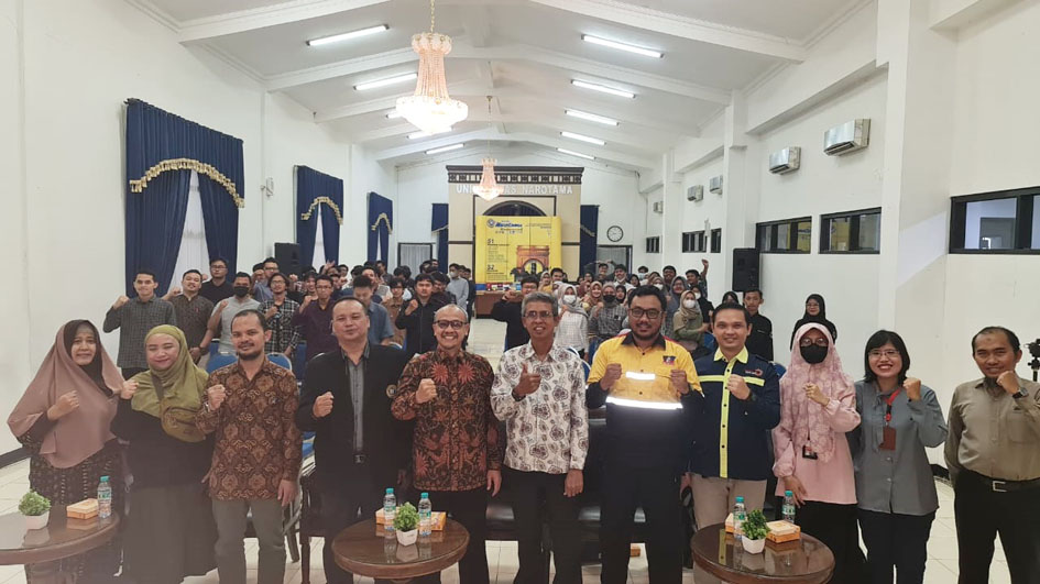 FT Univ Narotama Siapkan Technopreneur Atap Baja Ringan
