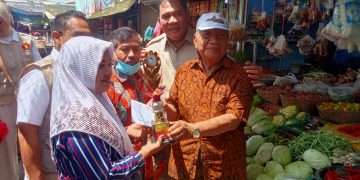 Apresiasi Pedagang di Pasar Taman, Bambang Haryo: Ekonomi Kerayakatan Harus Hidup,  Harus Tumbuh, Harus Kuat