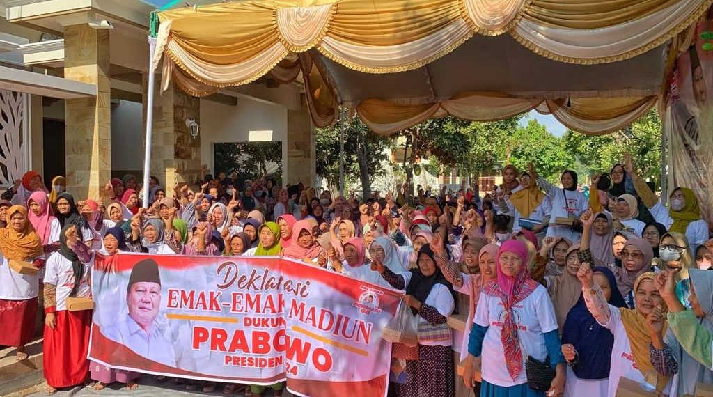 Capres Idola Emak-emak, Prabowo Didukung Permata 08