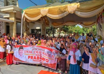 Capres Idola Emak-emak, Prabowo Didukung Permata 08