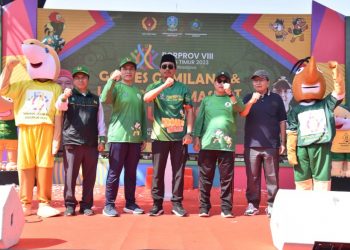 Bupati Sidoarjo Kenalkan Maskot Si Udeng Porprov VIII Jatim 2023