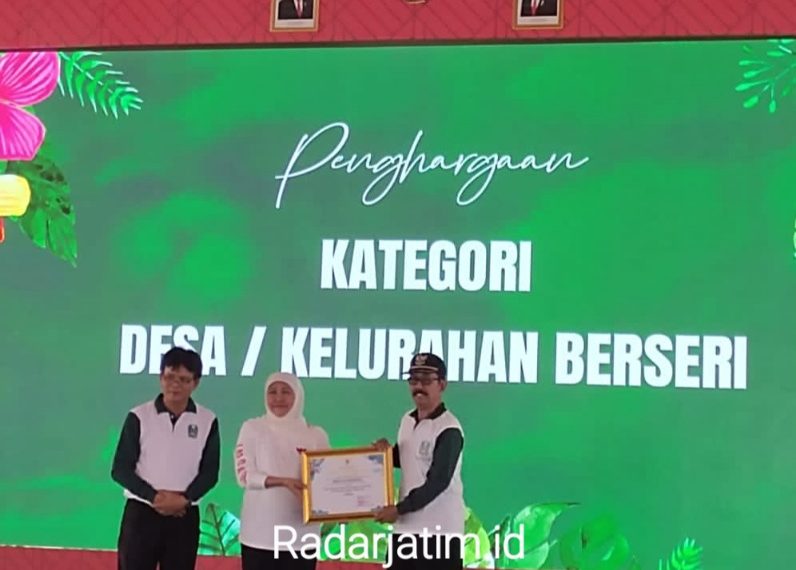 Desa Bluru Kidul Raih Penghargaan Desa Berseri Jawa Timur