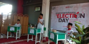 Latih Karakter Siswa, SMP Dafi Sukses Gelar Election Day Akbar 2023