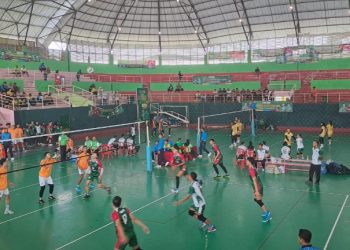 Bakal Terjadi ‘Proliga’ Final Voli Putra Sidoarjo vs Surabaya Porprov Jatim VIII Sore ini
