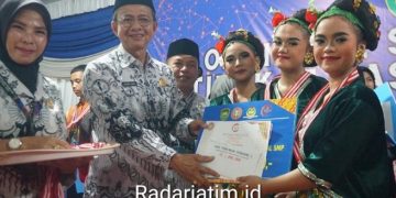 Tari ‘Kedung Lulang Tanggulangin’ Karya SMP PGRI 1 Buduran Juara I Nasional