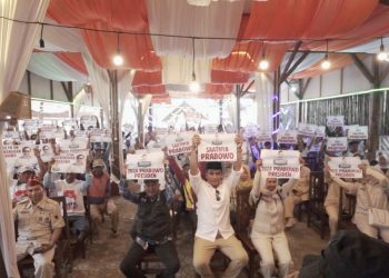 Ribuan Buruh, Petani dan Nelayan Serentak Nasional Deklarasi Gerilya 08 Dukung Prabowo