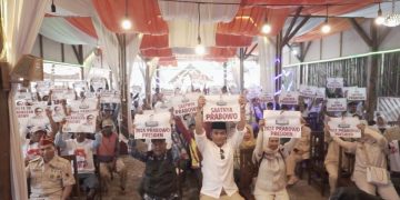 Ribuan Buruh, Petani dan Nelayan Serentak Nasional Deklarasi Gerilya 08 Dukung Prabowo