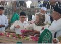 Napak Tilas ke Makam Sunan Maulana Malik Ibrahim, Cak Imin Disambut Ribuan Kader PKB dan Warga Gresik